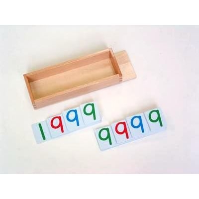 number cards to 1000 printable
