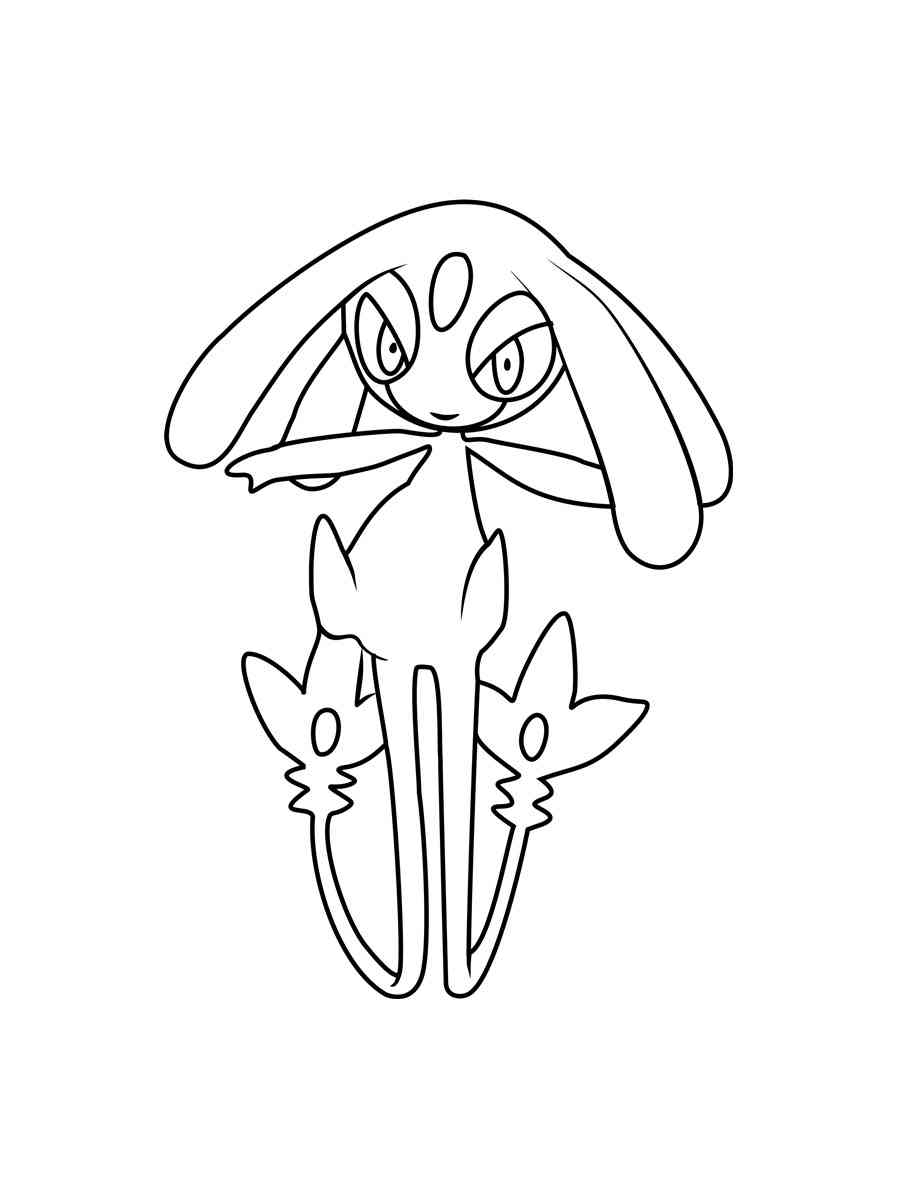 Legendary Pokemon Coloring Pages Free Printable