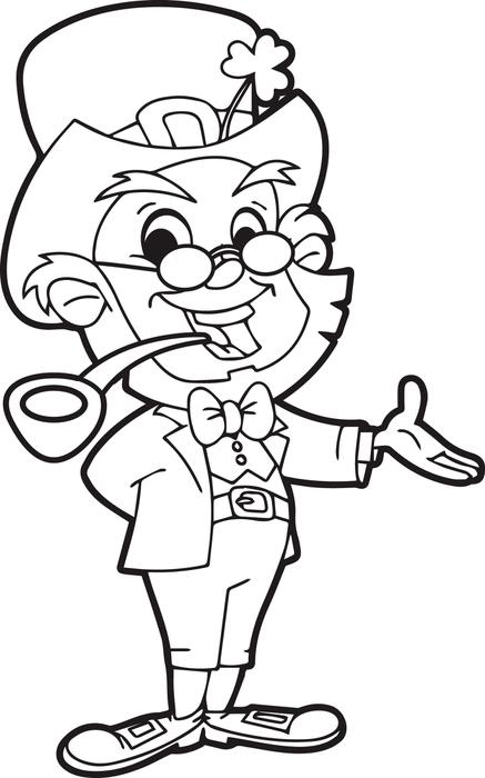 Leprechaun Coloring Pages Best Coloring Pages For Kids
