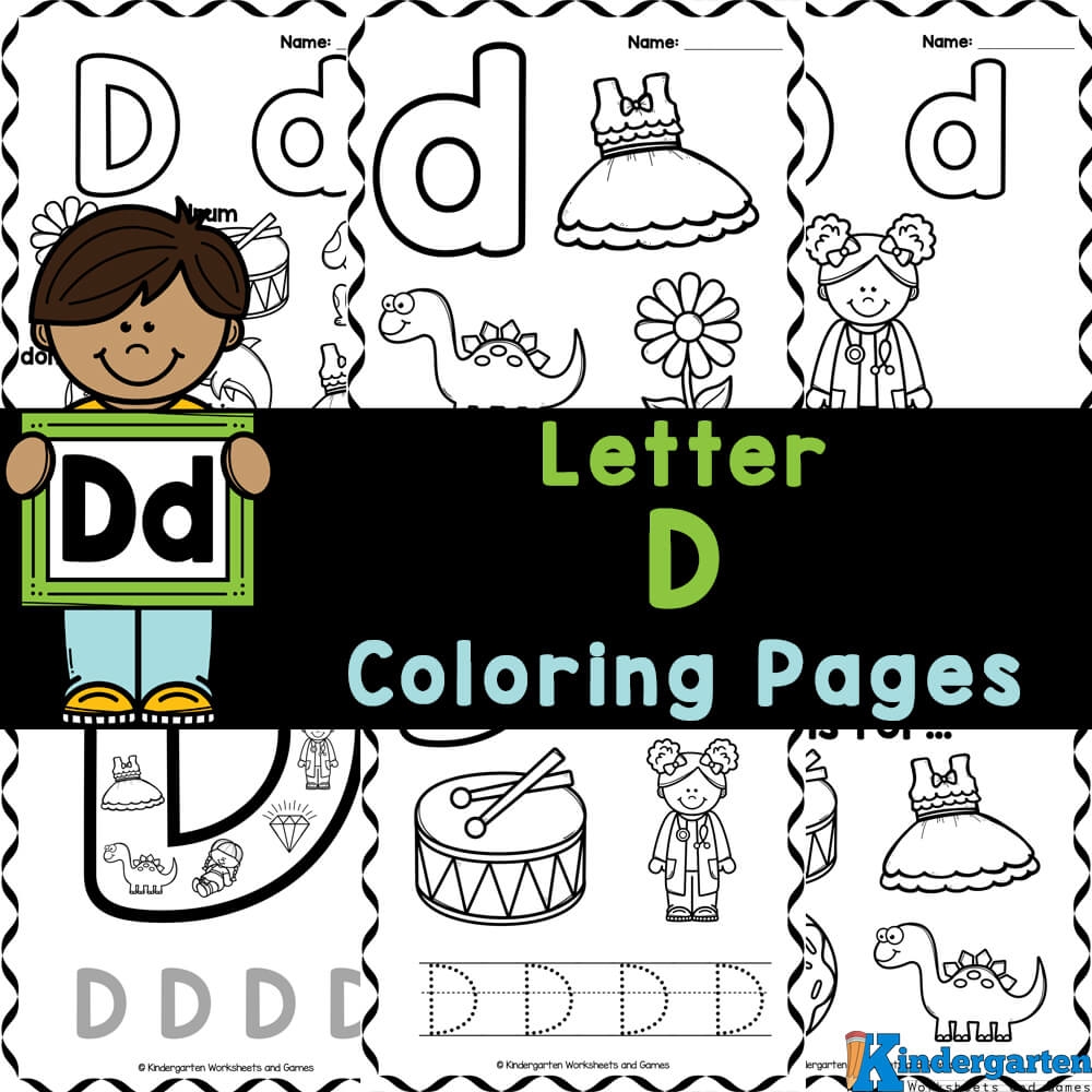 letter d crafts for toddlers printable