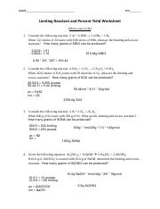 Limiting Reactant Percent Yield AlBr3 SO2 Production Course Hero