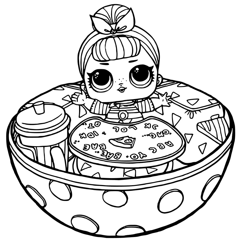 Lol Dolls Coloring Pages At GetColorings Free Printable Colorings 