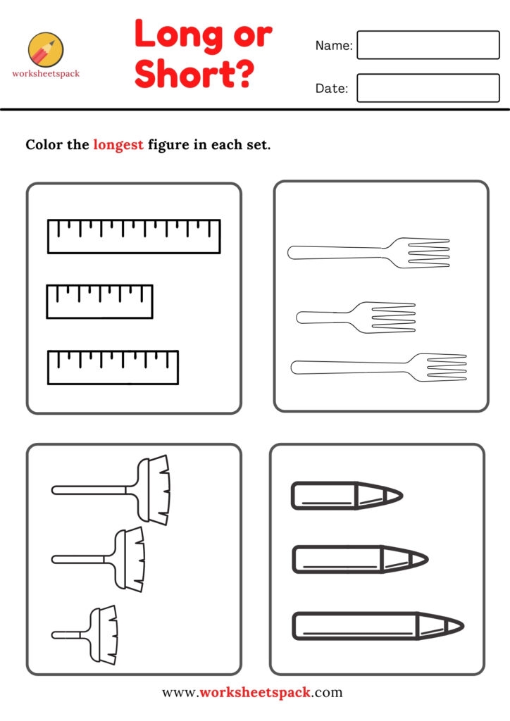 long i worksheets