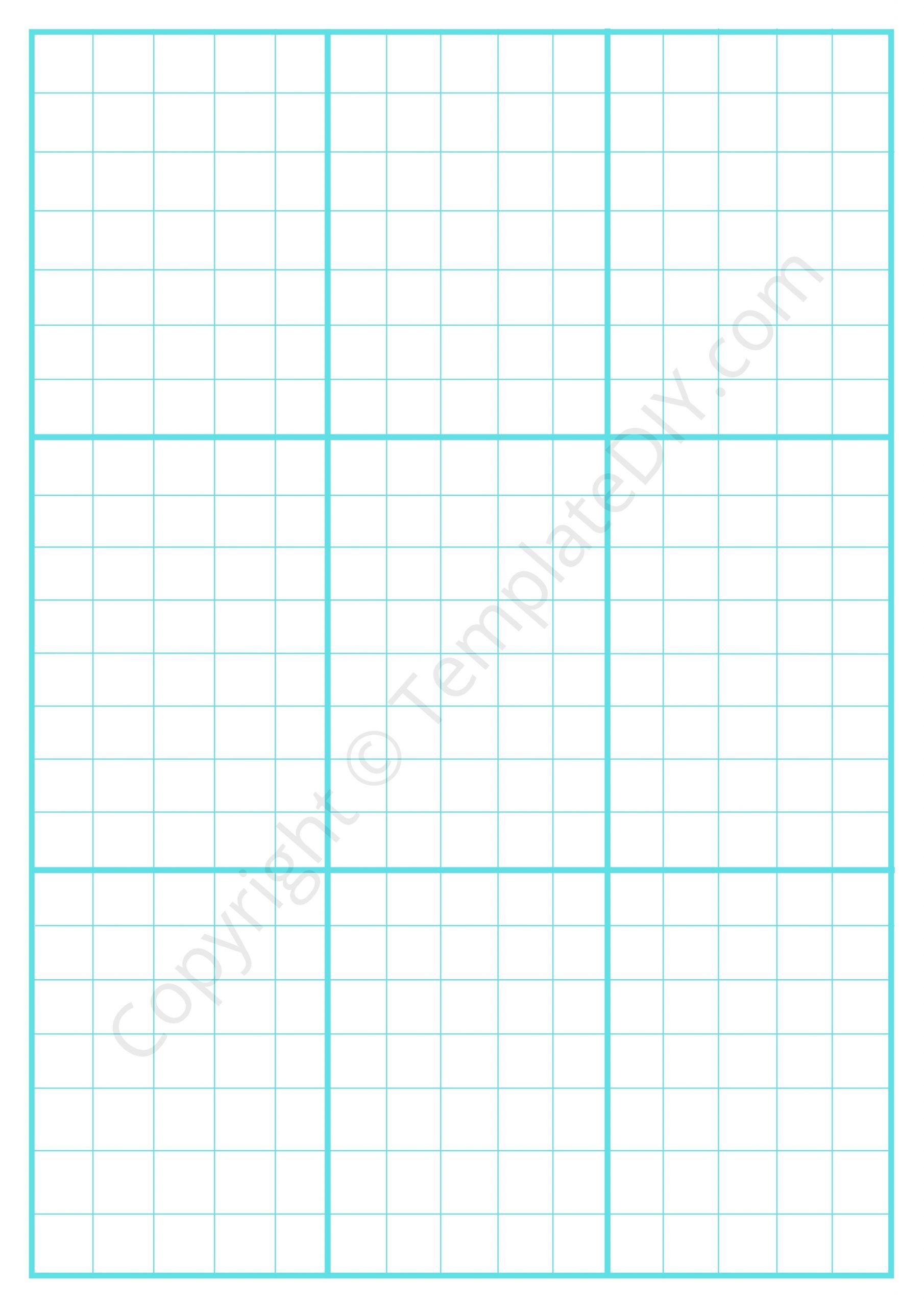long division on grid paper worksheet