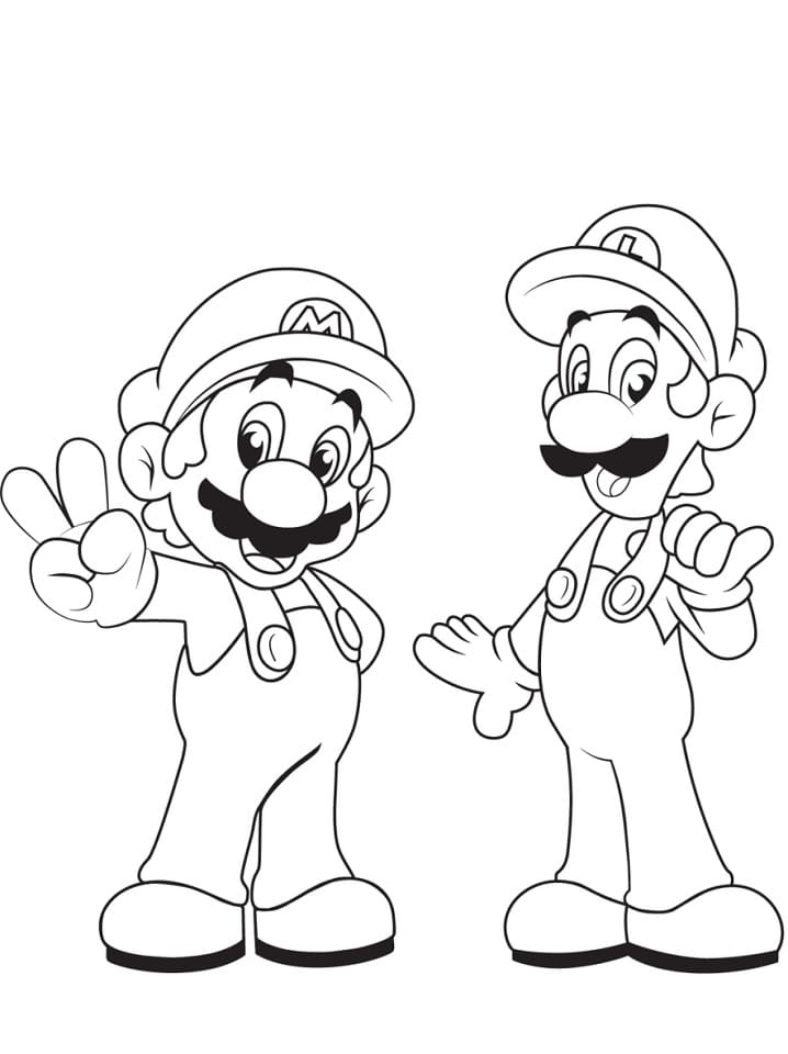 Luigi With Mario