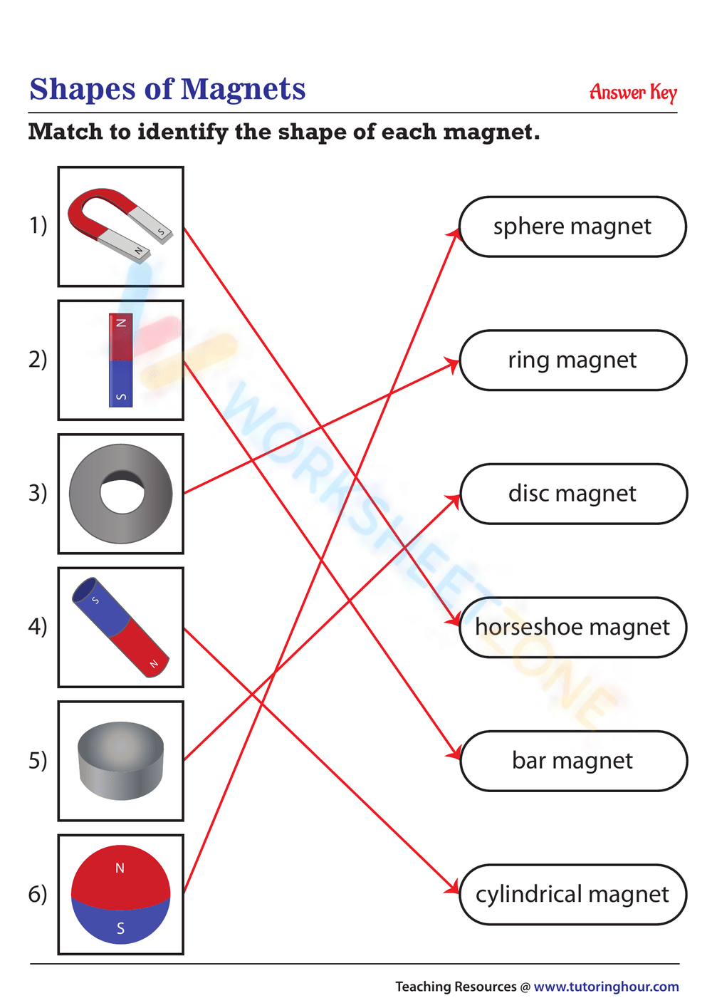 Magnetism Experiment Worksheet Have Fun Teaching Worksheets Library