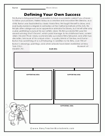 Main Idea Worksheets Worksheets Library