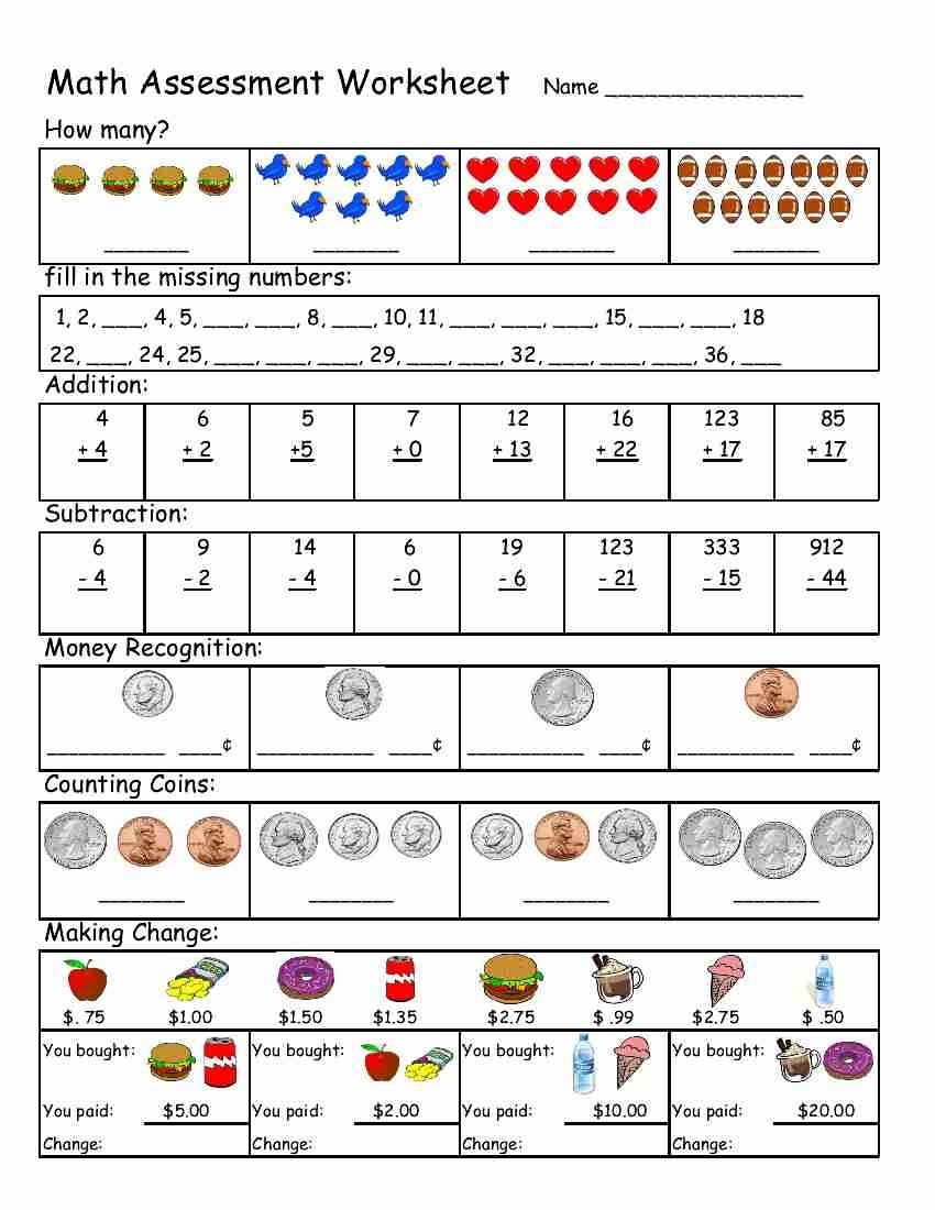 adult worksheets