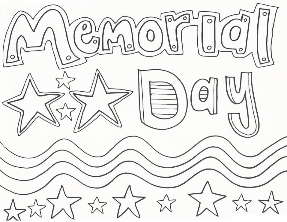 Memorial Day 6 Coloring Page Free Printable Coloring Pages For Kids