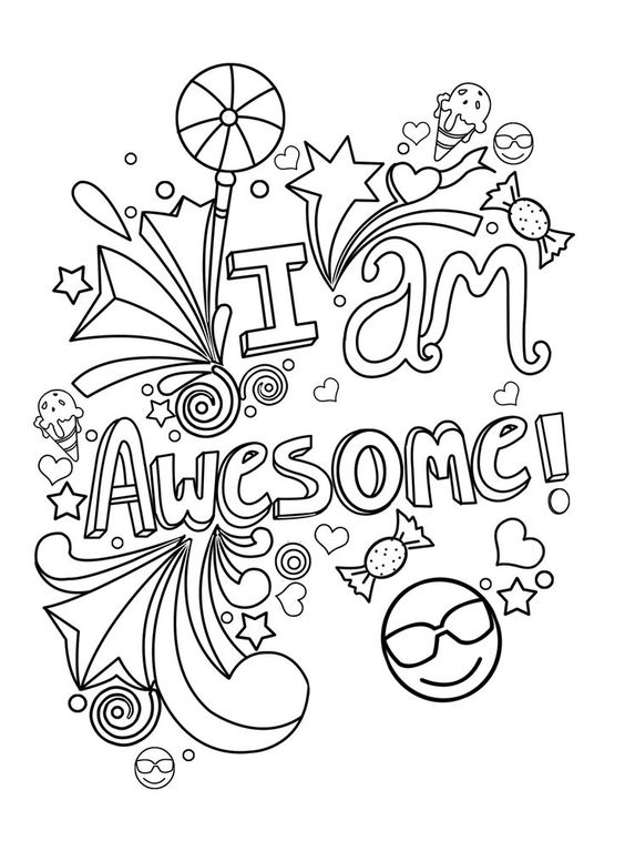 Coloring Pages For Mental Health