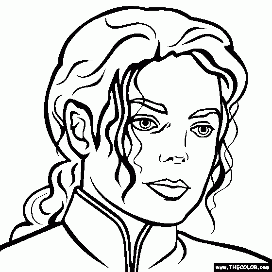 Michael Jackson Coloring Book Coloring Home
