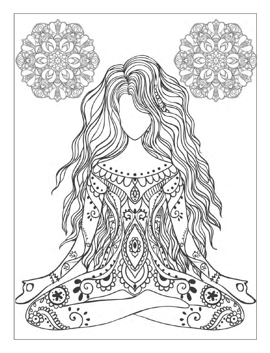 Mindful Coloring Pages Coloring Home