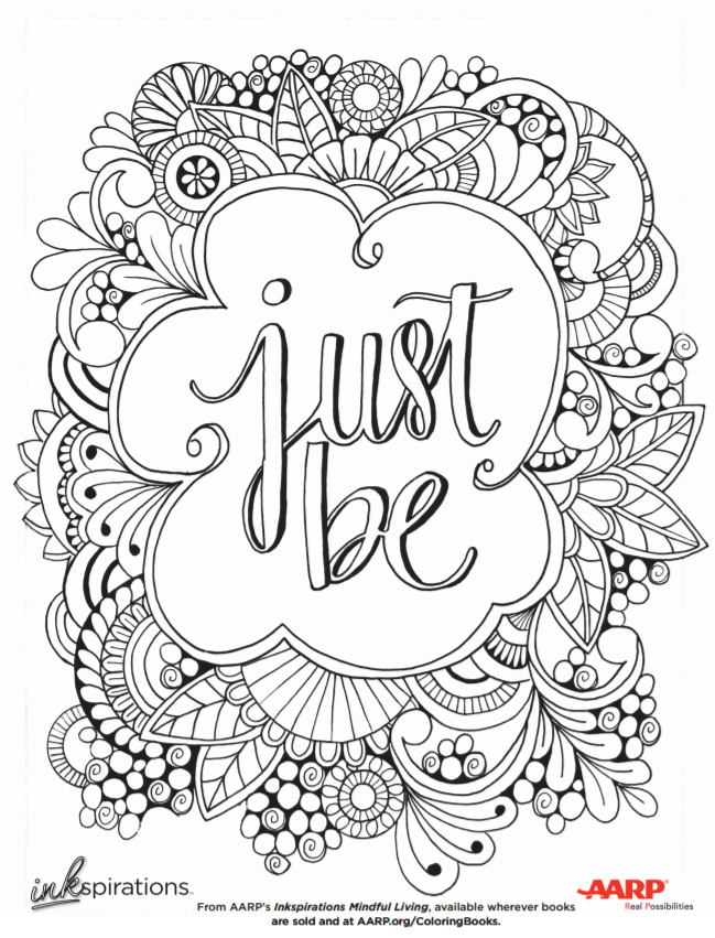 Mindful Coloring Pages Coloring Pages