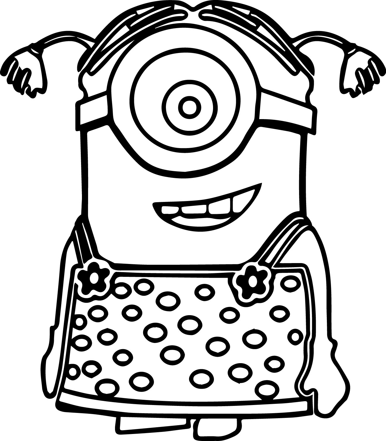Minion Color Clipart Clipground