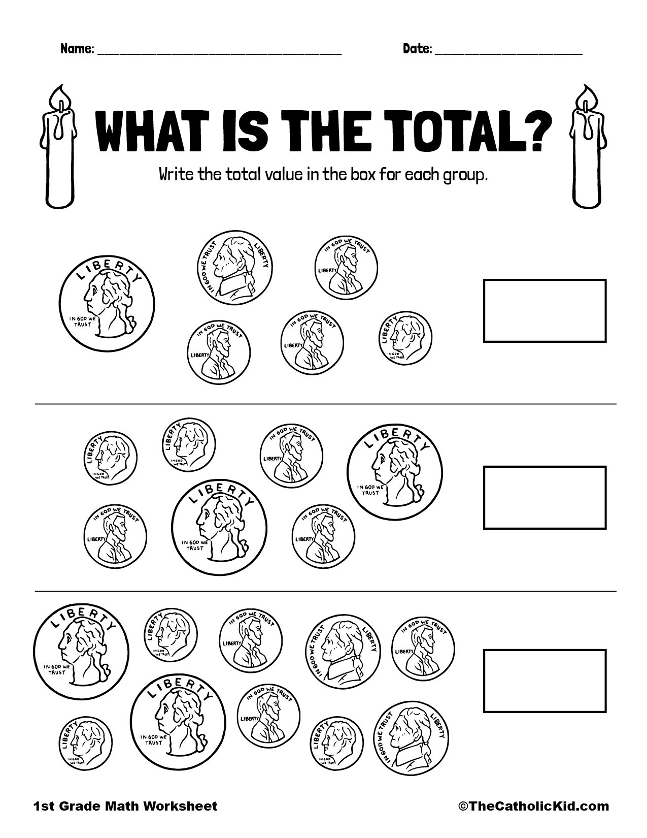Money Match Nickels And Pennies Worksheets 99Worksheets Worksheets