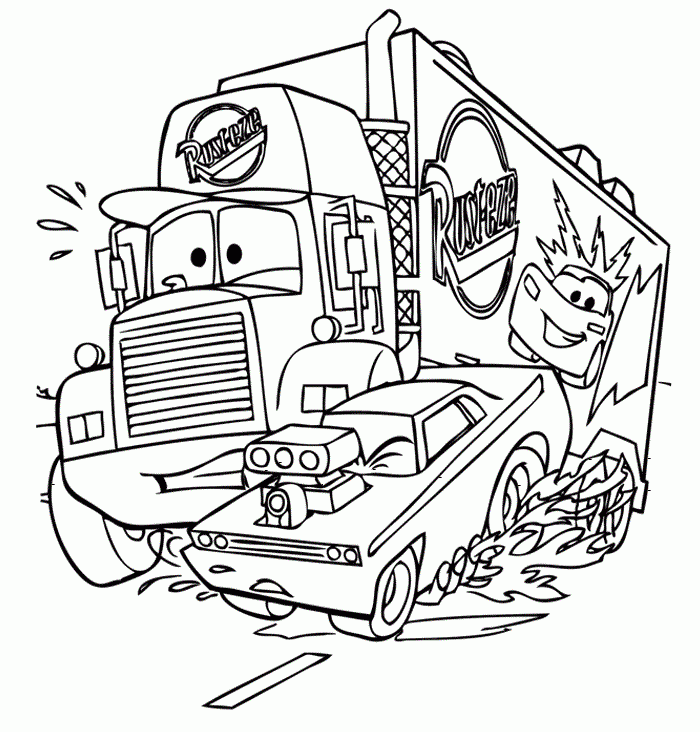 Monster Truck Coloring Pages Free Coloring Home