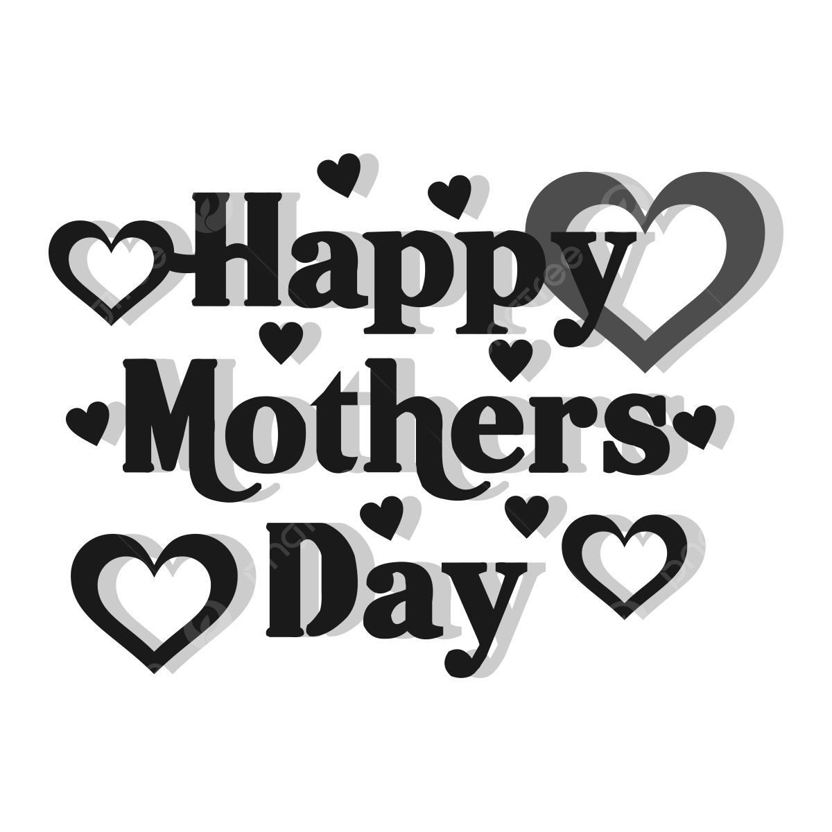 Mothers Day Black Happy Mother White HD Wallpaper 57 OFF