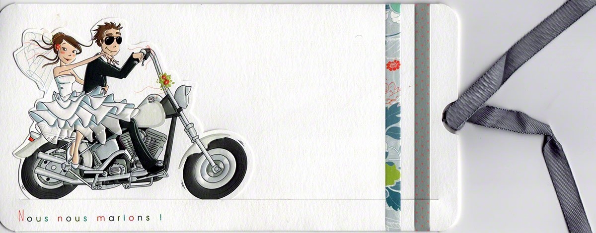 Motorcycle Wedding Invitations