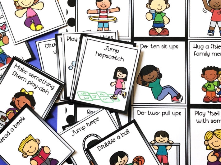 Move And Learn Printable Movement Cards For Kids