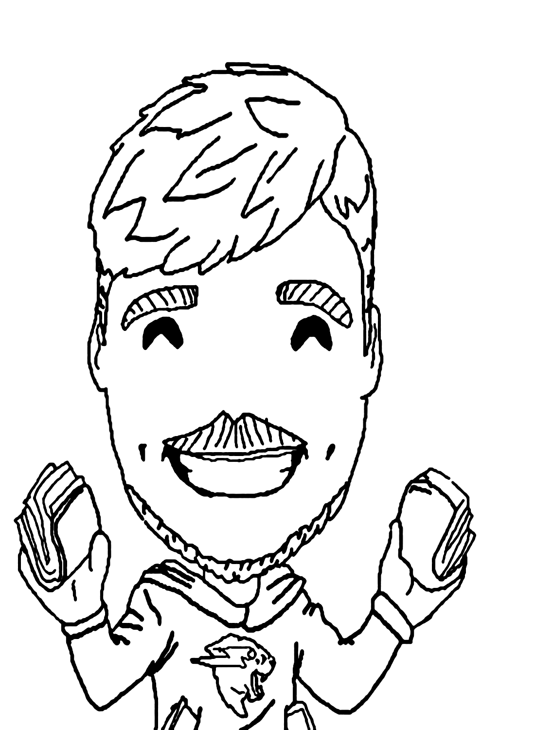 Mr Beast Logo Coloring Pages Free Printable Coloring Pages