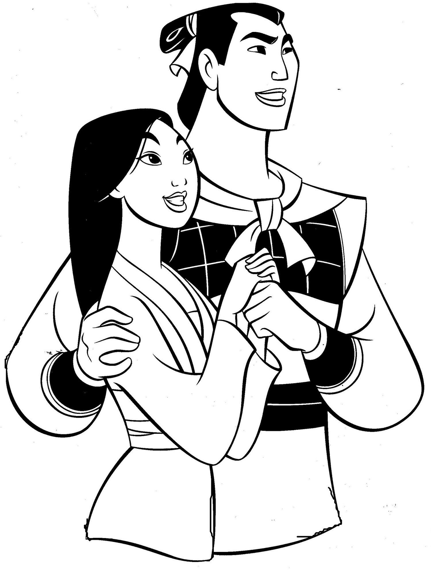 Mulan Disney Coloring Pages Take A Relaxing And Let The Creativity
