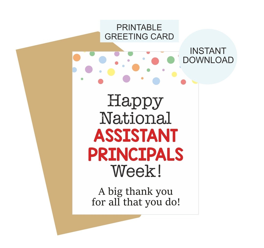 principals day card printable