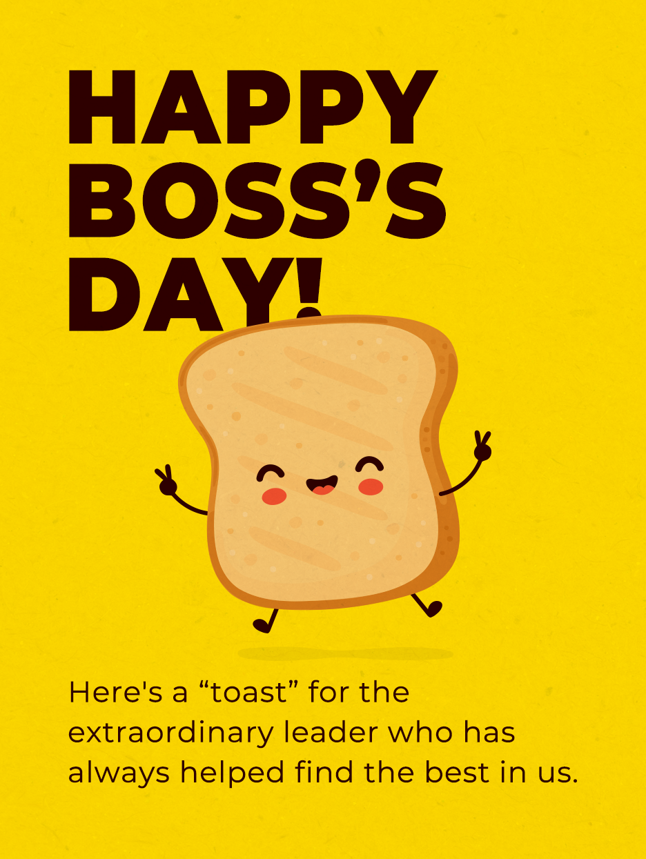National Bosss Day Printable Card Printable New Year Banners