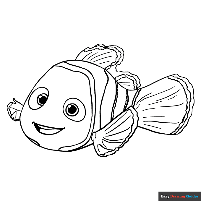 Nemo Coloring Page