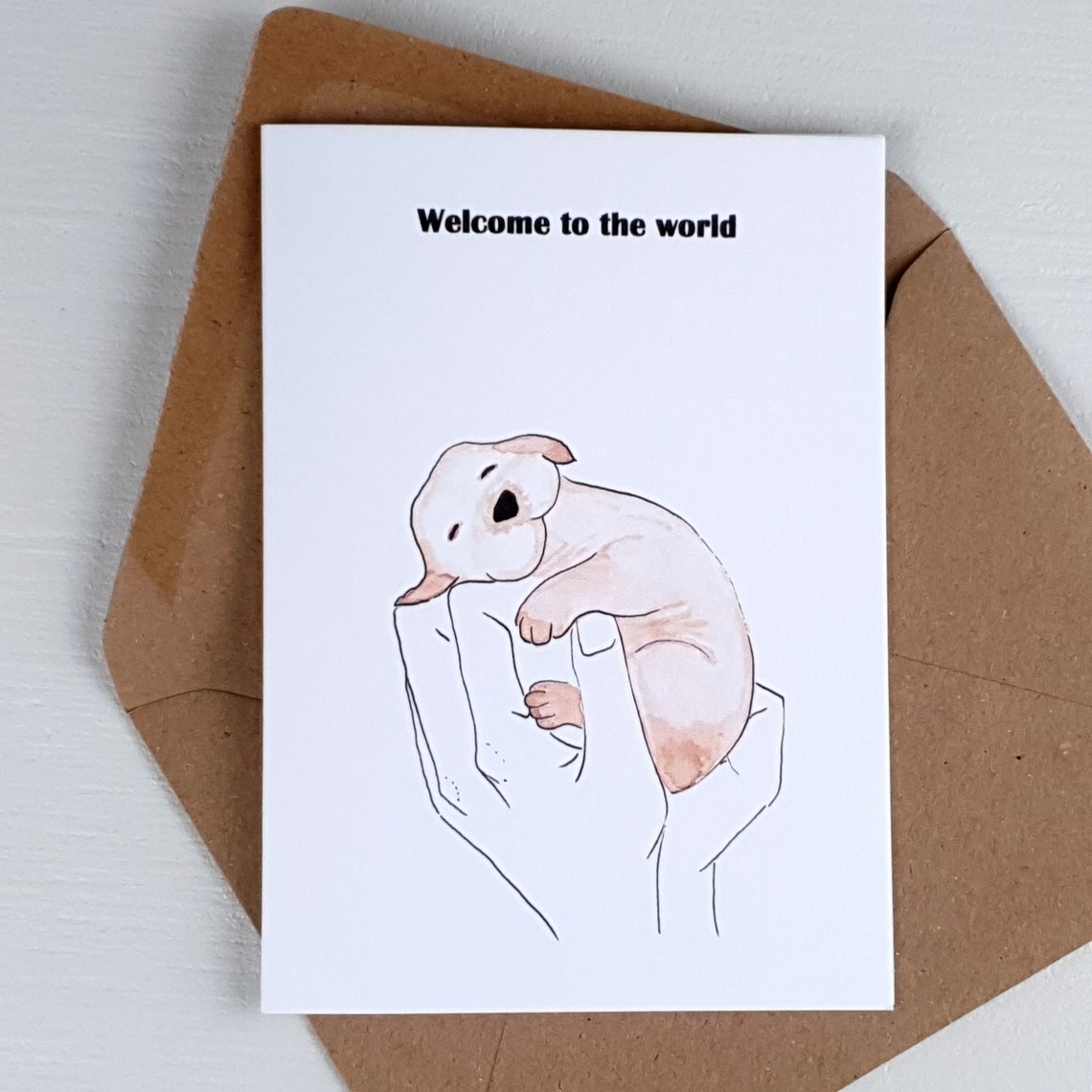 New Puppy Card Puppy Card Card For New Puppy New Dog Card Etsy