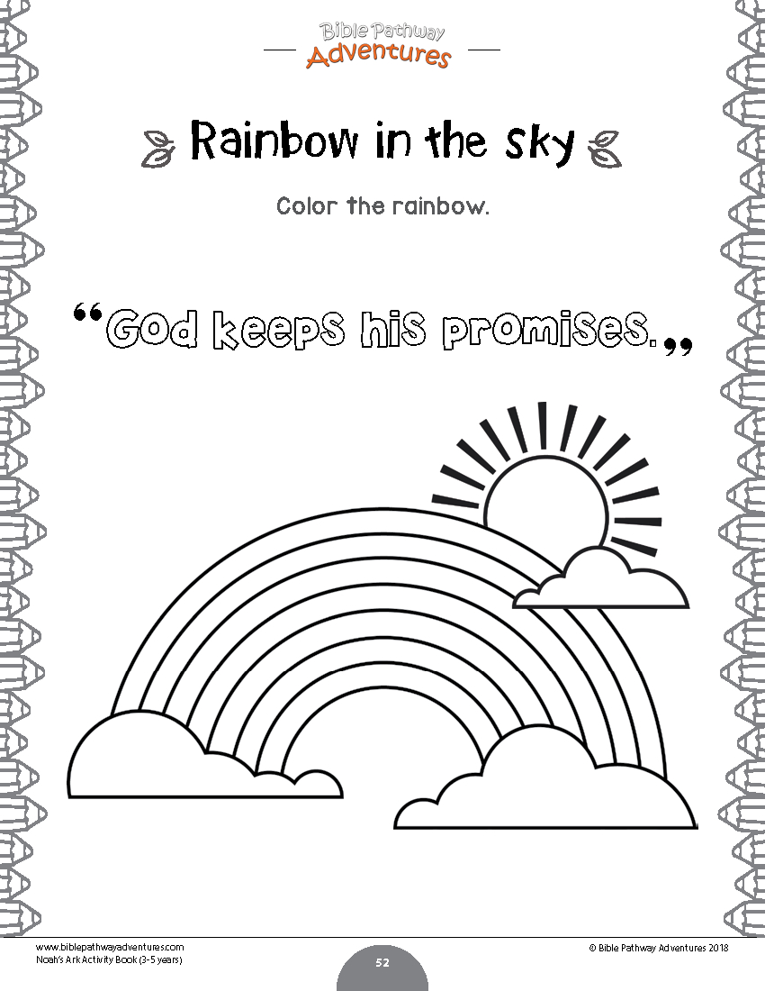 Noah 39 s Ark Activity Book Lesson Plans For Kids Ages 3 5 Word Search 