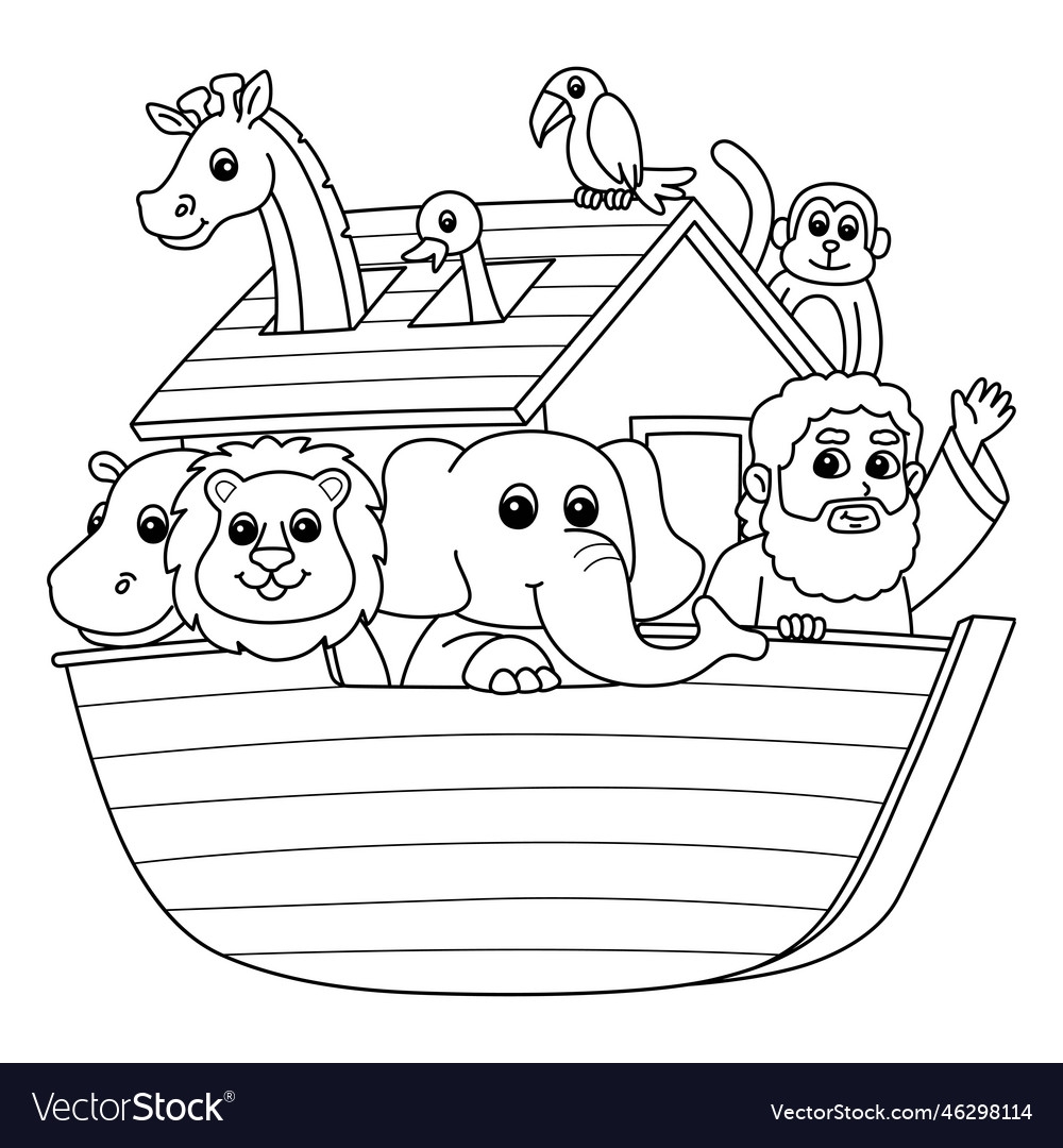Noah's Ark Coloring Pages