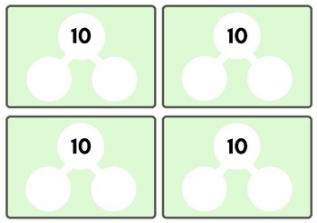Number Bond Cards By Lots Of Helping Hands TPT