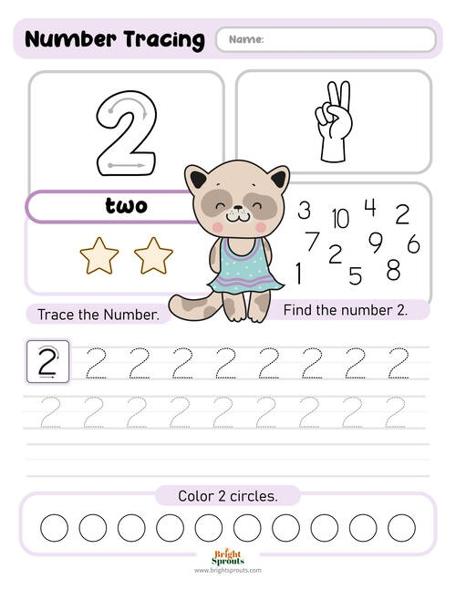 Number Tracing Worksheets 1 20 Free Printable 