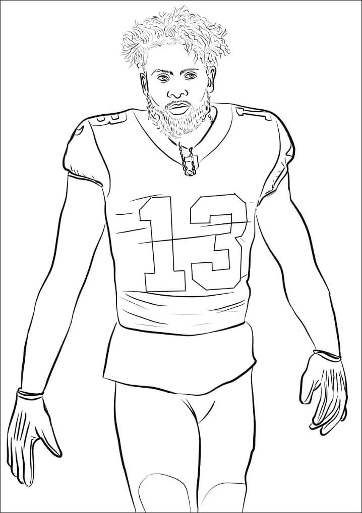 Odell Beckham Jr Football Player