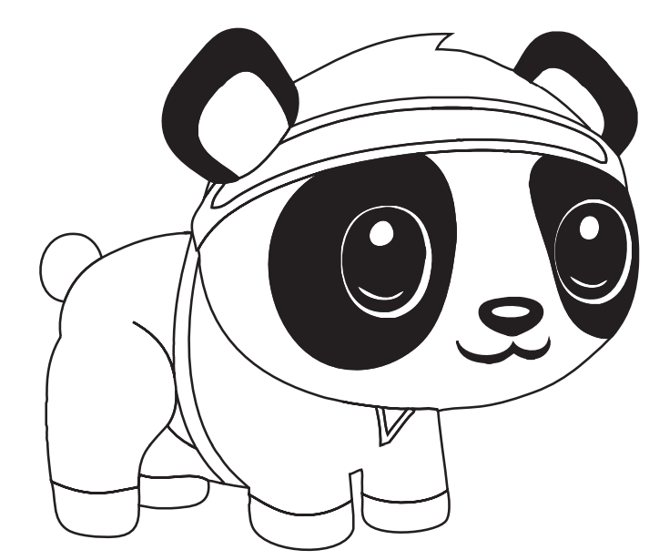 printable coloring pages panda