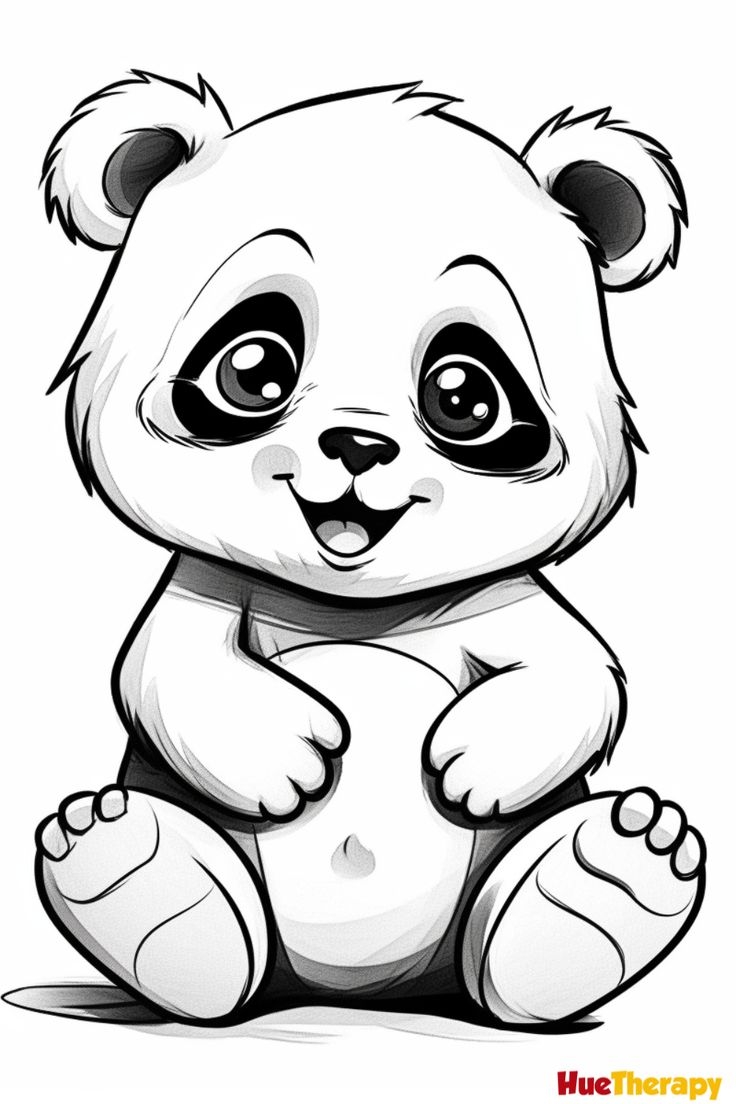 free printable panda coloring pages