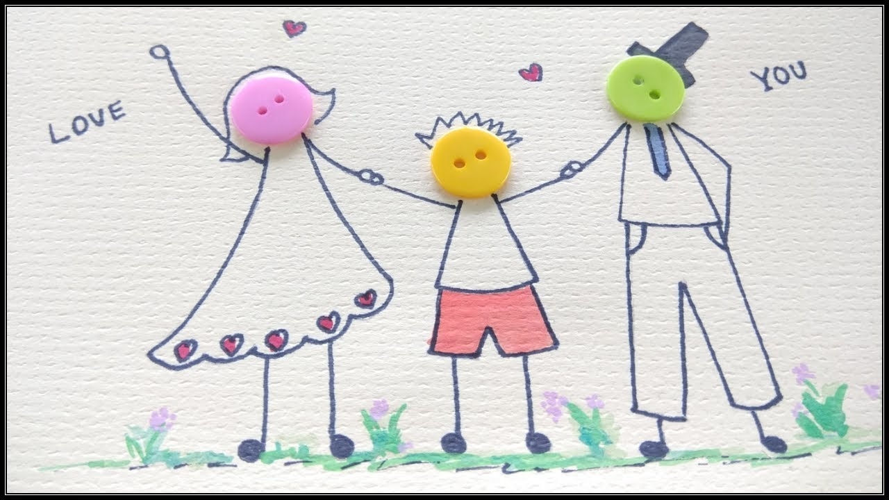 Parents Day Card Easy Parents Day Card Making 