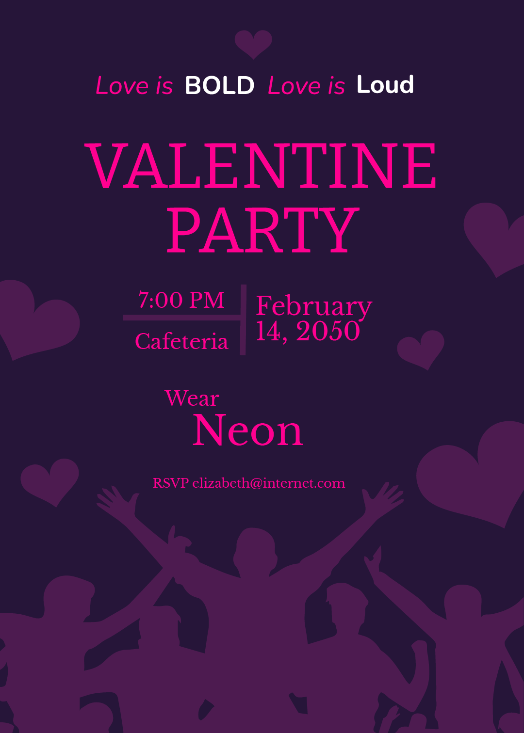 art party invitation template