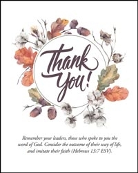 Pastor Appreciation Cards Free Printable Fillable Form 2023