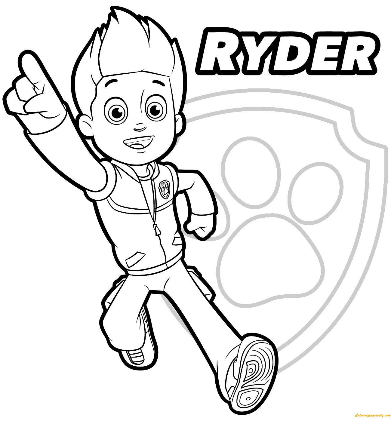 Paw Patrol Coloring Pages Learny Kids