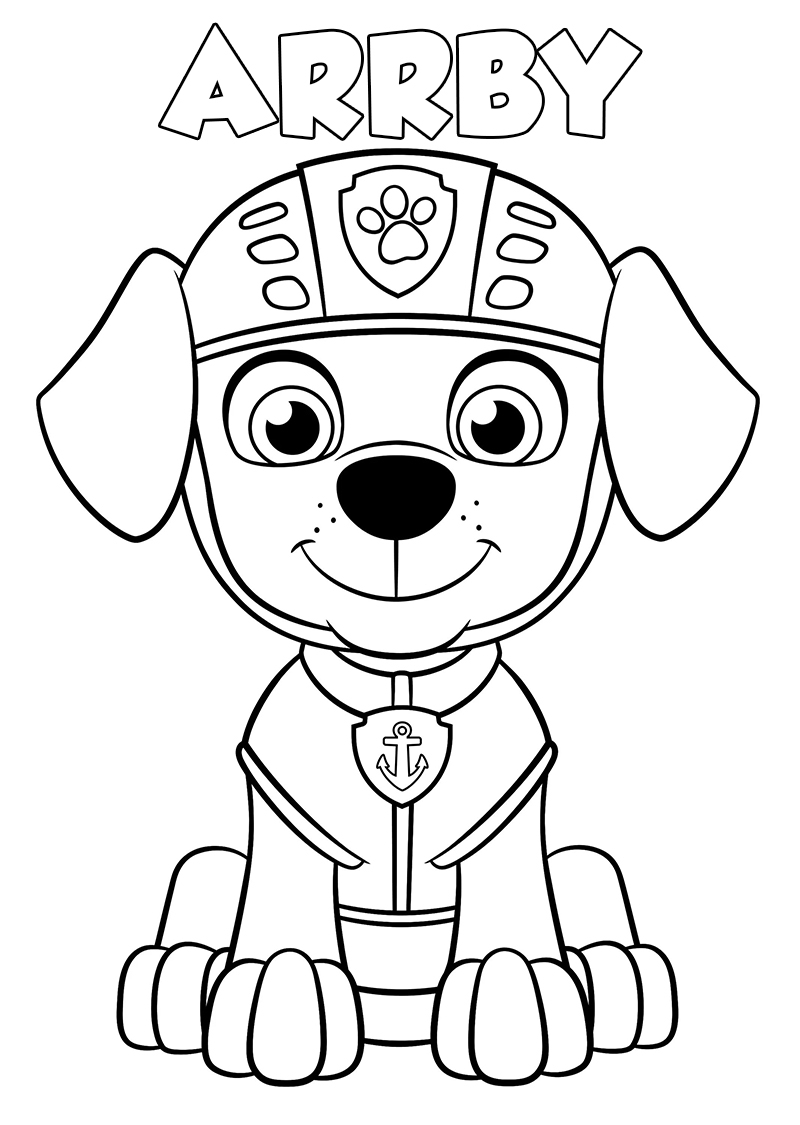 Paw Patrol Coloring Pages Printable