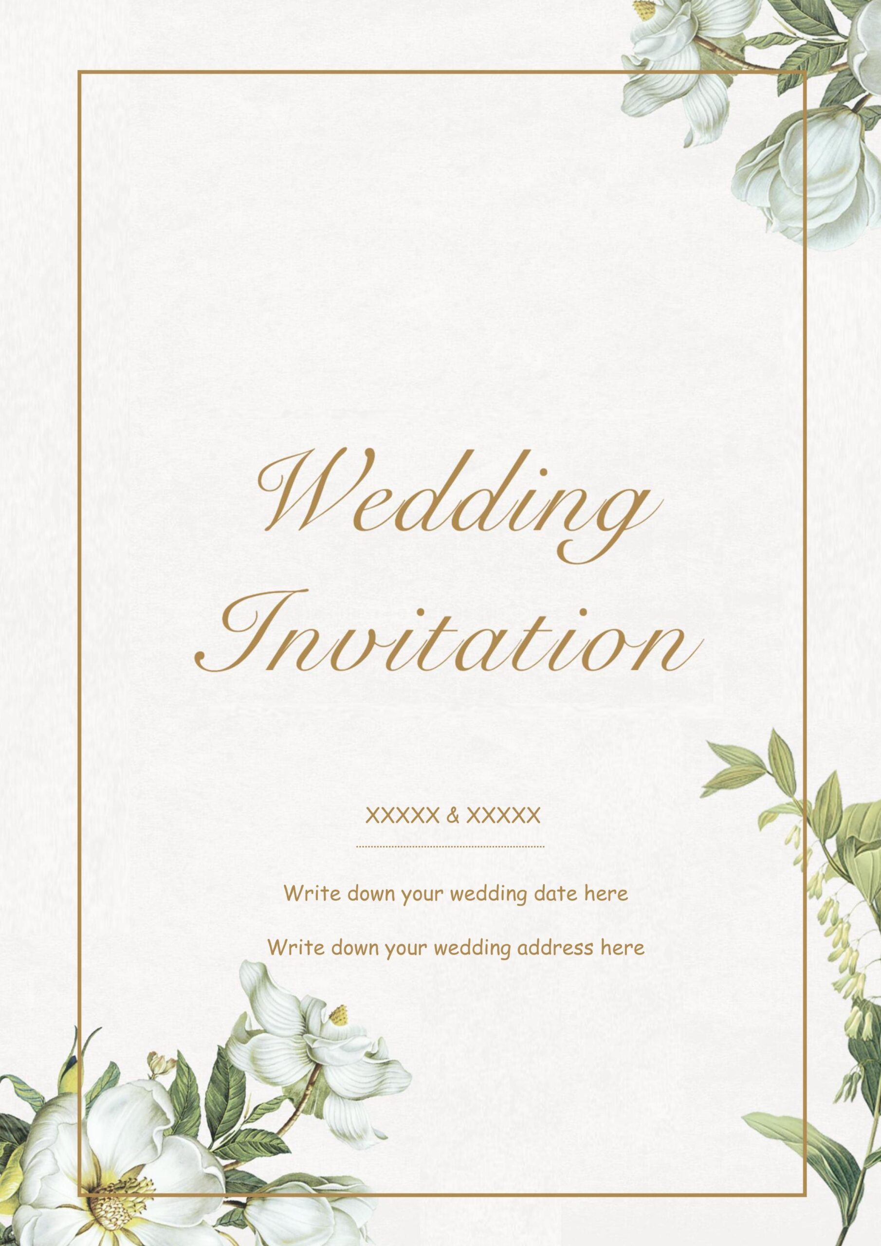 birthday invitation pdf template