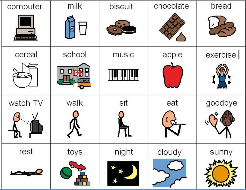 PECS Pictures Pecs Pictures Pecs Printables Pecs Communication 