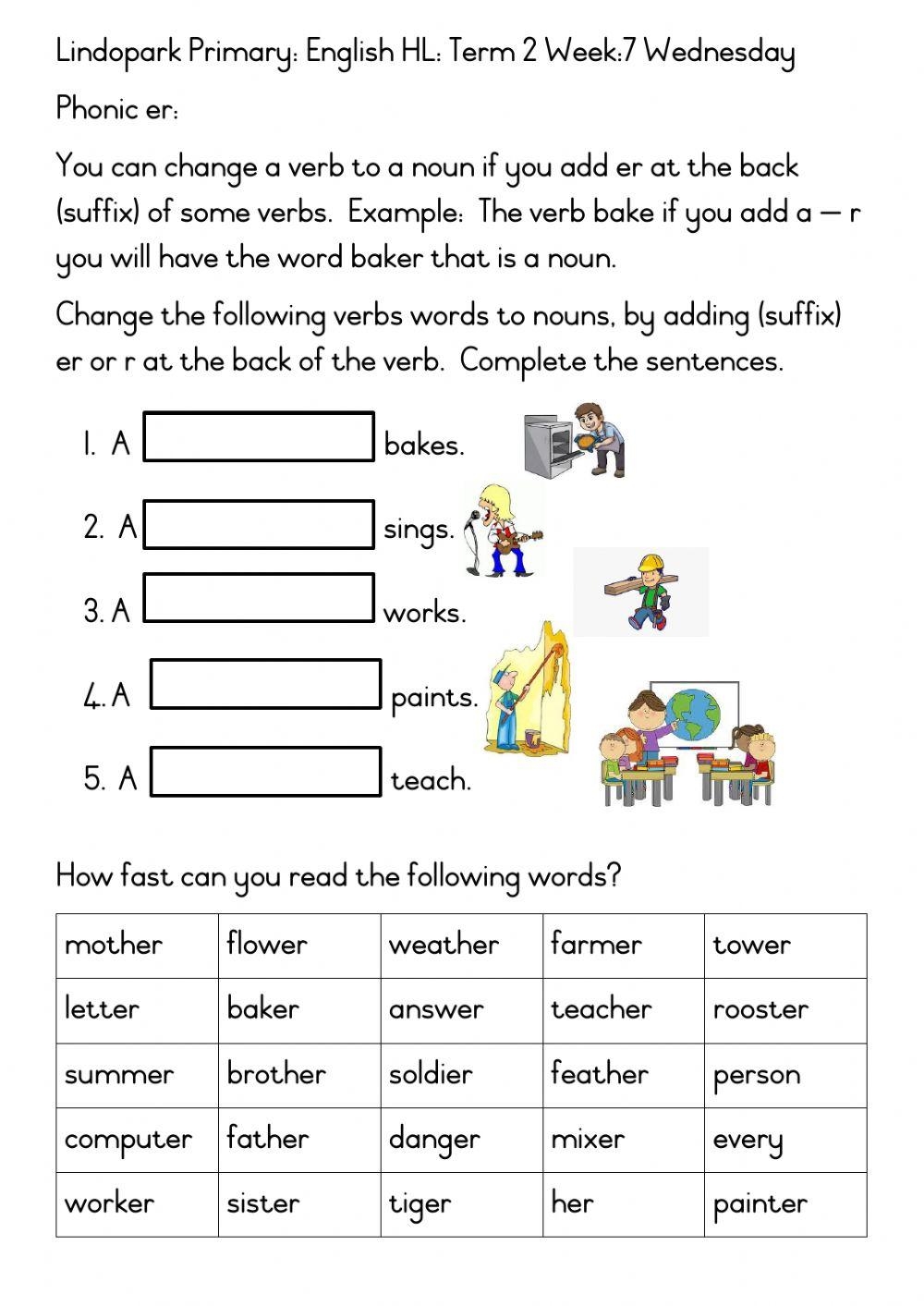Phonics 3rd Grade ELA Worksheets And Study Guides Worksheets Library