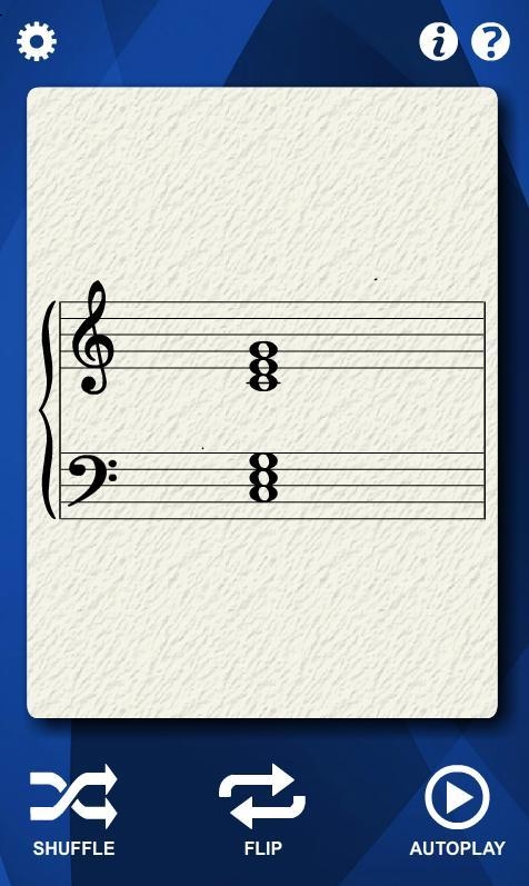 Piano Chords Flash Cards Neueste Version 2 12 F r Android