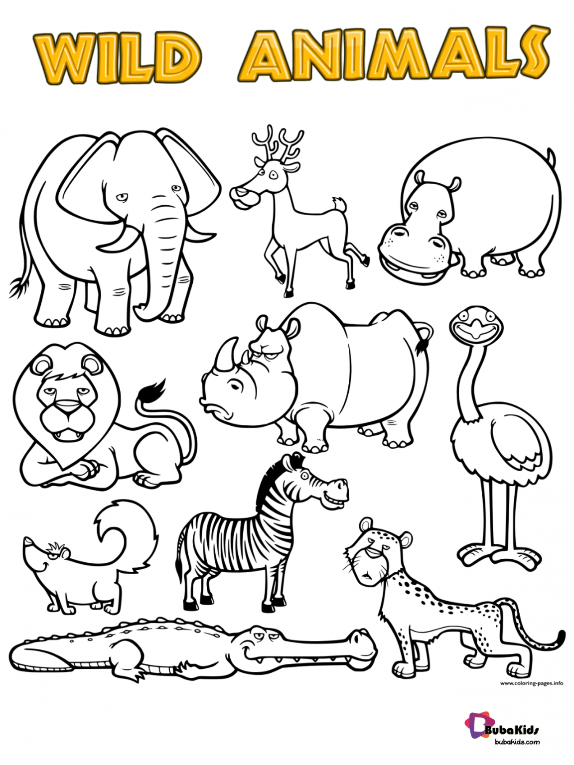 Pictures Of Animals Printable