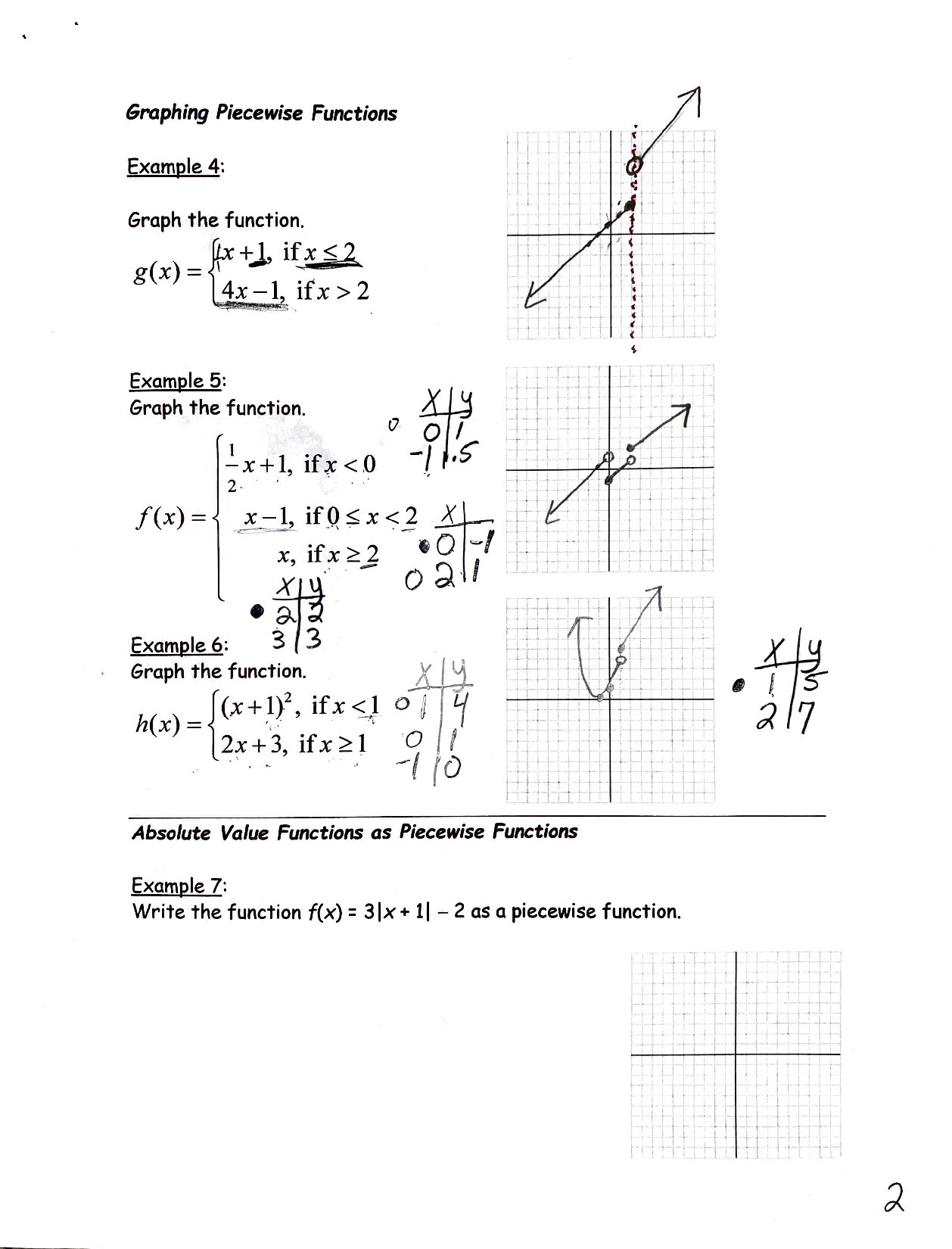 Piecewise Function Worksheet Fill And Sign Printable Template Online 