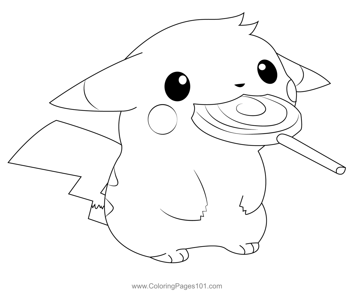 Pikachu Coloring Page For Kids Free Pikachu Printable Coloring Pages