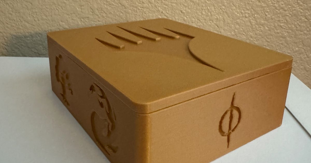 Planechase Box Od Autora RtwoHtwo St hn te Si Zdarma STL Model 