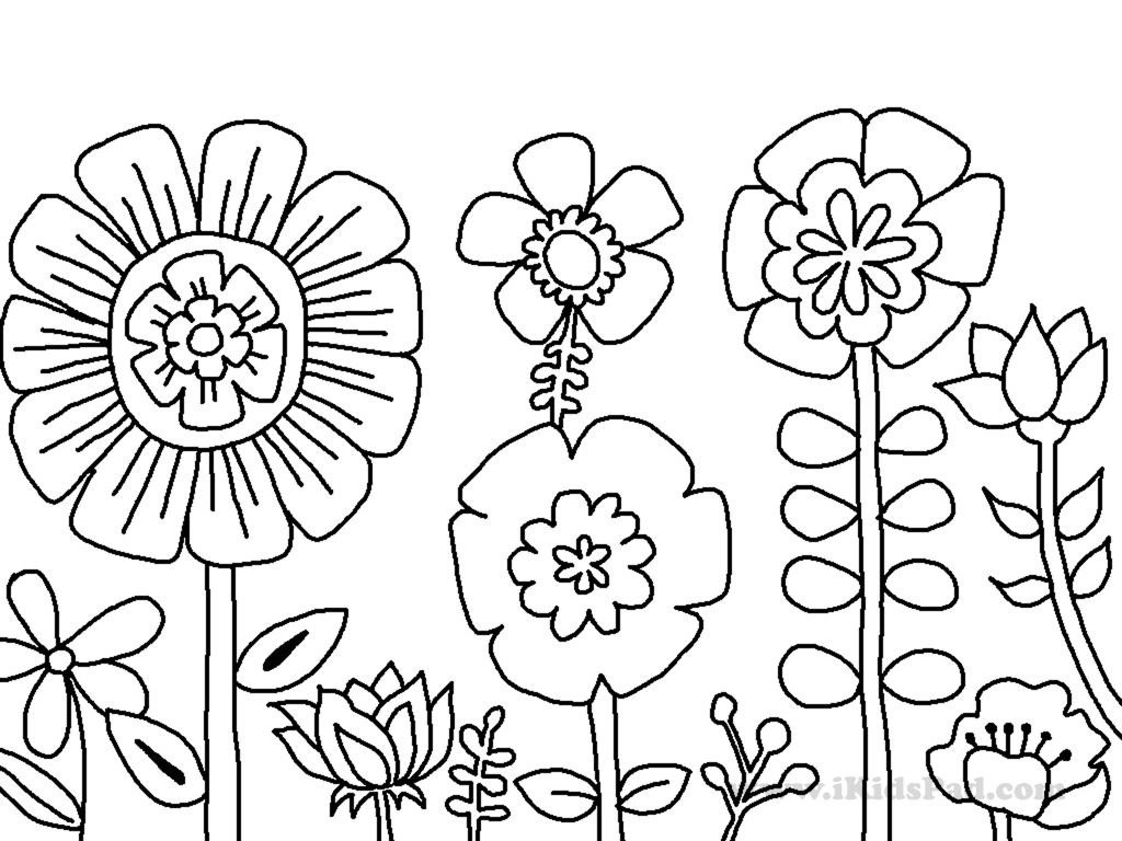 Plants Coloring Pages Printable Coloring Home